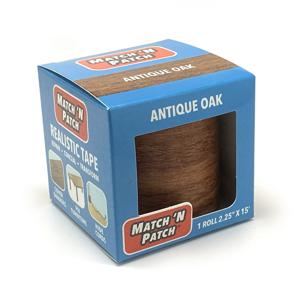Match 'N Patch Antique Oak Wood Repair Tape, 2.25 in. x 15 ft Walmart
