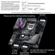 PCI-E PC Graphics Cards Vertically kickstand base Vertical GPU Bracket Holder with LED 5V 3pin RGB for