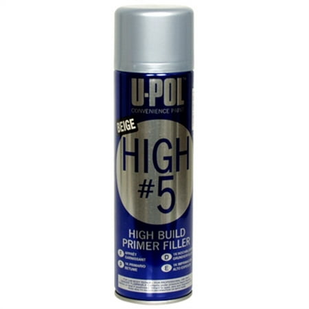 U-pol Products High #5 1K High Build Primer, Aerosol