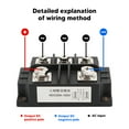thumbnail image 4 of Phase Diode Rectifier Power Module,Bridge Rectifier Fast Heat Bridge Rectifier Phase Diode Rectifier Top of the Line, 4 of 8