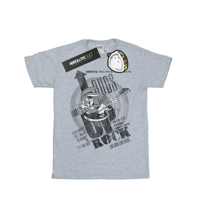 Looney Tunes T-Shirt Garçon Bugs Bunny What's Up Rock