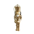 thumbnail image 2 of GUOOL Christmas Nutcracker Ornament Resin Decorative Statue for Table Home Holiday Champagne, 2 of 9