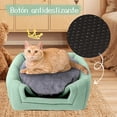 thumbnail image 4 of Cama Portátil para Cueva de Gato Salvador Casa para Gatos de Interior Verde, 4 of 6