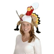 Pack of 4 Red and Brown Chef Thanksgiving Turkey Costume Party Accessories - One Size