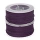 thumbnail image 1 of 2uds Nylon Hilo Cordel Rebordear Cordón 1,6mm Extrafuerte Trenzado Artesanía Cuerda para Pulseras Joyería Fabricación Bricolaje Artesanía 16M/52 Pies, Oscuro Púrpura Unique Bargains cordón de abalorios, 1 of 7