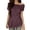 Red, variant on Ticikt Women's Off The Shoulder Oversized T Shirts Short Sleeve Casual 2026 Summer Basic Tees for Going Out,Color:Dark Gray,Size:L