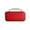 Red, variant on Dteck Carrying Case for Nintendo Switch 2 (2025) 7.9 Inch,Protective Hard Shell Portable Switch Travel Case, Carbon Fiber Texture Lightweight and Large Capacity, Accessories for Switch 2,Black