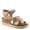STONE MULTI, variant on Kirra Women’s Leather Wedge Sandal - Adjustable Fit & Cushioned Ease