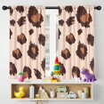 thumbnail image 5 of Blackout Kids Curtains,Beige and Brown Of Leopard Print Childrens Insulated Curtains Set Of 2,Bedroom Essentials,Toddler Room Decor 42"x54", 5 of 5
