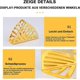 thumbnail image 5 of Set of 2 Stainless Steel Triangle Shaped Napkin Holders for Kitchen Worktop Dining Table Gold, 5 of 5
