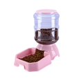 thumbnail image 1 of 3.8L Automatic Pet Feeder Dog Cat Drinking Bowl Large Capacity Water Food Holder, 1 of 8