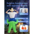 thumbnail image 6 of Inflatable Alien Abduction Costume - Funny Green Alien Pick-Me-Up Outfit For Halloween & Cosplay,Height 4'11"-6'3",alien, 6 of 7