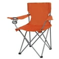 thumbnail image 2 of Ozark Trail Folding Camp Chair with Cup Holder – Lightweight, Portable Outdoor Chair for Camping, Tailgating & Sports – Orange Crush, 2 of 7
