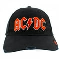 thumbnail image 2 of AC/DC Logo Distressed Adjustable Snapback Hat, 2 of 6