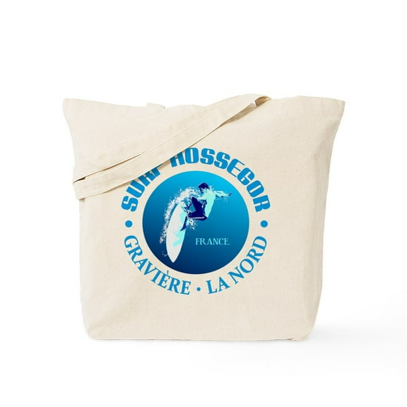 CafePress - Surf Hossegor Tote Bag - Unisex Canvas Tote Bag, Beige, 1-Piece