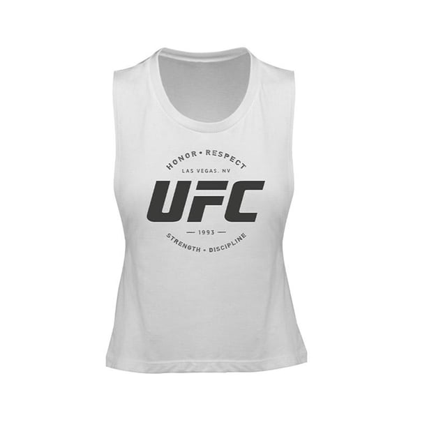 Camiseta Sin Mangas Reebok Mujer Blanco Mediana