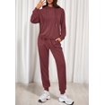 thumbnail image 2 of Conjunto Deportivo PRETTYGARDEN Buzo y Joggers Burdeos Talle Grande, 2 of 8