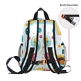 thumbnail image 5 of FORMRS School Backpack with Front Zippered Pocket 12" Student Travel Daypack, Bubbles Hamburger, 5 of 6