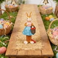 thumbnail image 6 of Horivan Easter Bunny Resin Ornament, Hand Painted Home Decor for Spring Holiday, Durable Resin Figurine, Mantel Shelf Centerpiece, Unique Easter Gift Idea, 6 of 6