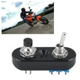 thumbnail image 3 of Universal Handlebar Switch Aluminum Alloy Handle Switch Motorcycle Horn Switch, Handle Switch, Durable For Motorbikes, 3 of 8