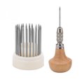 thumbnail image 2 of 1 Set Stainless Steel Graver Portable Professional Replacement Anti-corrosive Accessories Lightweight Durable Handheld Goldsmith Beader Accessories, 2 of 9