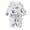 Orange, variant on Quealent Toddler Baby Girl Cotton Linen Button-up Pajamas Bear Print Long Sleeve Kid Sleepwear PJs Set (Blue, 3-4 Years)