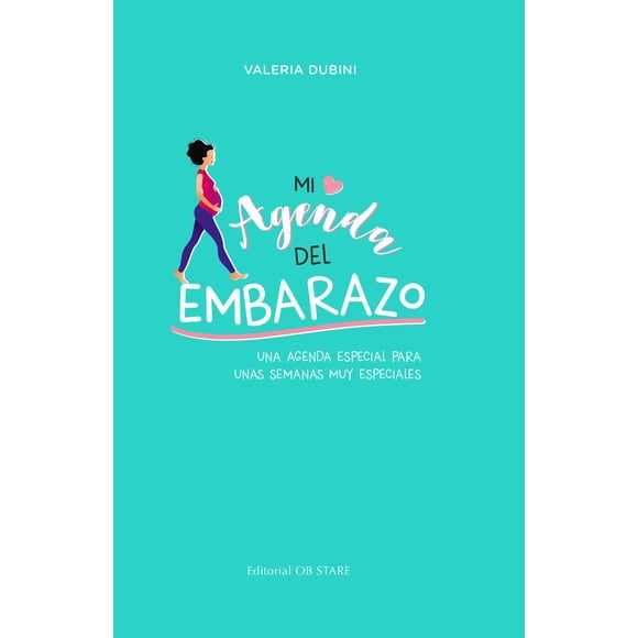 Libro Mi Agenda Del Embarazo Tapa Blanda, Autor Valeria Dubini, Editorial Ob Stare