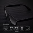 thumbnail image 3 of Gafas de Sol KALIYADI Retro Clásicas Polarizadas UV400 Unisex, 3 of 5