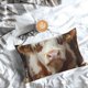 thumbnail image 5 of Fotbe Cow With Butterflies Funda de Almohada Decorativa Estilo Occidental, Lujo en Algodón, Fundas para Almohadas King, Cojín Estampado para Decoración del Hogar-14"x20", 5 of 6