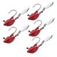 thumbnail image 3 of Paquete plantillas de hojas de sauce rojo Sharpla Cabezas de agua de salada multicolor, 3 of 8