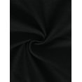 thumbnail image 6 of DARING DIVA Women's Plus Size Drawstring Waist Zip-up Utility Jacket 6X Black, 6 of 7