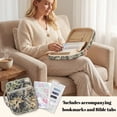thumbnail image 4 of Xixirimido Forest Camo Print Bible Cover Case Large Quilted Bible Carrying Case with Handles & Bookmarks Bible Study Supplies & Accessories Christian Gifts for Church, 4 of 7