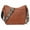 Brown, variant on SENDEFN Women's Shoulder Bag, Medium Handbag, Women's Leather Crossbody Bags with Adjustable Coloured Strap