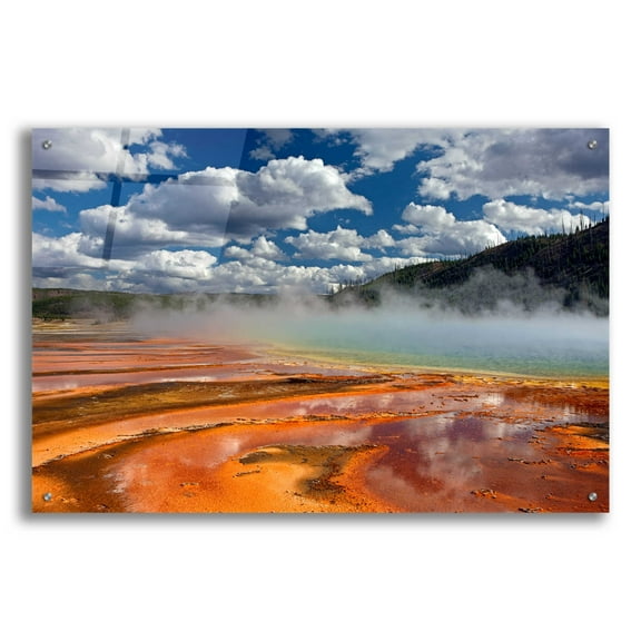 Epic Art 'Prismatic Springs' by Mike Jones, Acrylic Glass Wall Art, 36"x24"