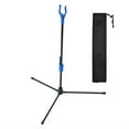 thumbnail image 2 of Practical Bow Rack Archers Plastic Head 18.9” Adjuster Aluminum Connector Bow Stand Holder Outdoor Hunting Portable, 2 of 11