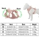 thumbnail image 4 of Arnés reflectante para perros, chaleco de moda, ajustable, de color caramelo, con correa para el pecho, de PVC, transpirable, para cachorros, para caminar al aire libre, 4 of 5