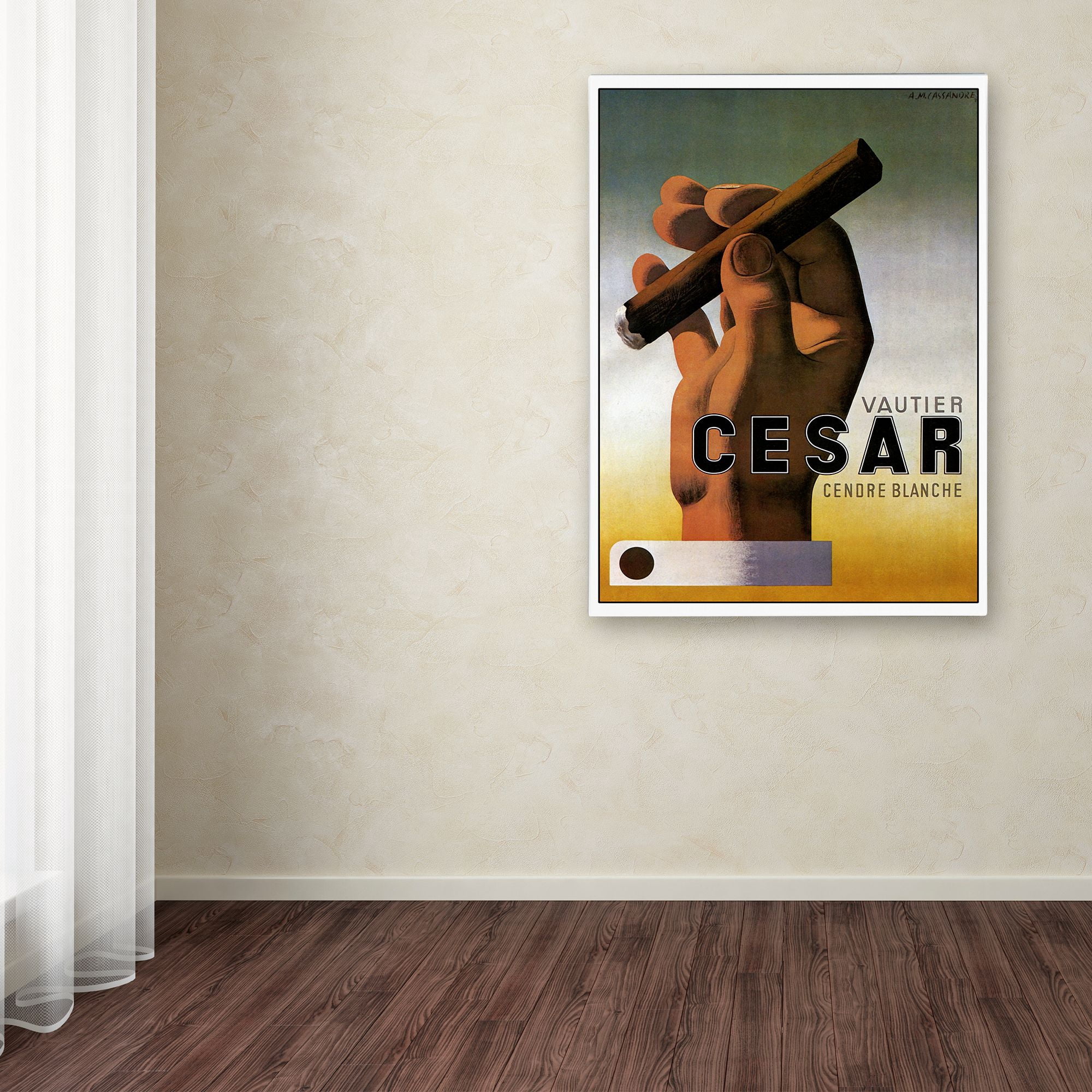Vintage Lavoie 'Ads-0098' Canvas Art