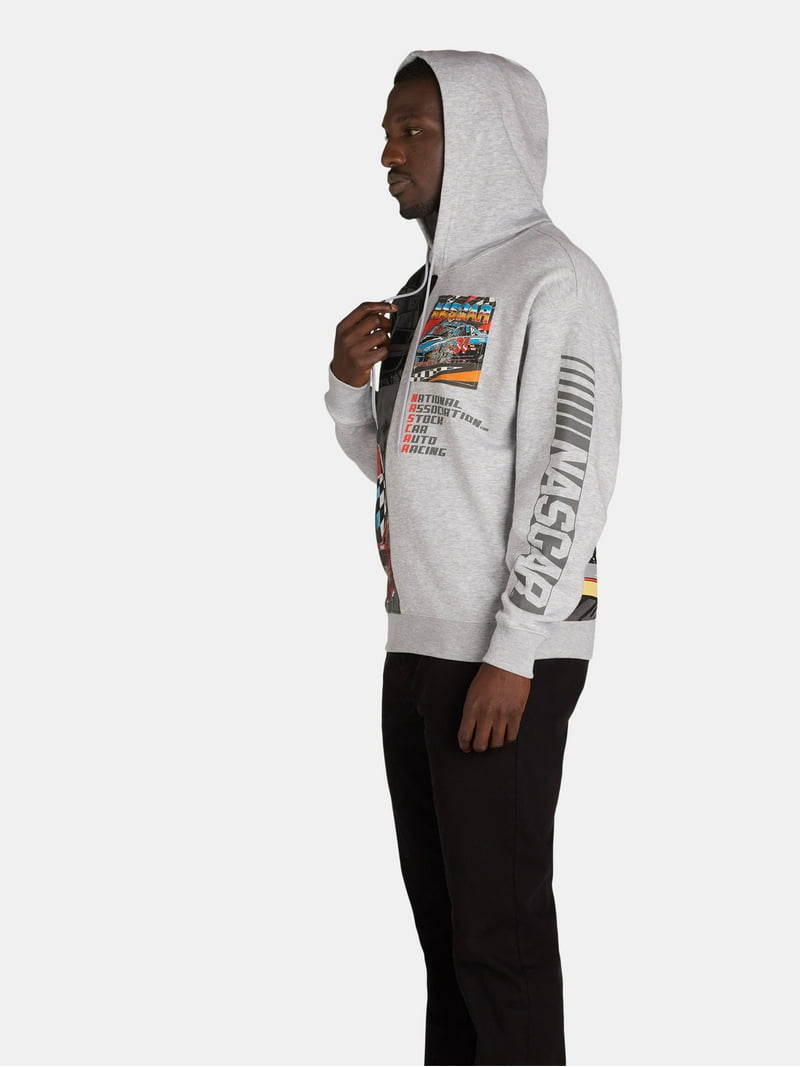 NASCAR Men's & Big Men's Graphic Print Pullover Hoodie, Sizes S