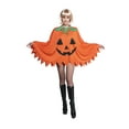 thumbnail image 1 of Halloween Pumpkin Poncho for Women, One Size Fits Most, Way to Celebrate, 1 of 4