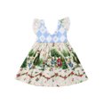 thumbnail image 1 of Sylvamorning Robe Imprimée Conte de Fées pour Bébé Fille 1-6 Ans Robe Princesse Mr.Rabbit, 1 of 9