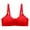 Red, variant on Lace Nursing Bra Women Convertible Bra Feature V-Neck Wire-Free Bra Style W-1704 Black XL