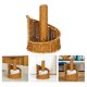 thumbnail image 1 of unbranded Soporte Decorativo Para Higiénico Con De Rattan Sintético Y Almacenamiento Funcional Marrón, 1 of 8