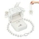 thumbnail image 1 of Caja para guardar anillos de boda, contenedor para guardar joyas., 1 of 7