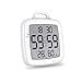 thumbnail image 3 of BALDR Digital Shower Clock with Timer - Waterproof Shower Timer for Kids and Adults - Perfect Bathroom Clock That Displays Time and Temperature - Battery Operated Digital Clock and Waterproof Timer, 3 of 4