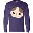thumbnail image 3 of Inktastic Cute Cat, Little Cat, Kitten, Kitty, Cute Animal Long Sleeve T-Shirt, 3 of 5