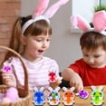 thumbnail image 6 of 12 Pack Prefilled Easter Eggs with Bunny Squeeze Toys, Colorful Easter Eggs with Stress Balls Inside, Easter Basket Stuffers, Party Favors & Easter Egg Fillers, 6 of 9