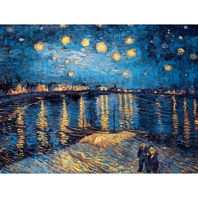 Kit de pintura de diamantes Van Gogh 5d, noche estrellada, mosaico de bordado de diamantes completo, punto de cruz, olas de Kanagawa, pintura famosa ukiyo-e