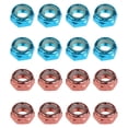 thumbnail image 1 of Tuercas de eje de rueda Kingpin de acero al carbono de 16 piezas universales para camiones de monopatín Hardware de repuesto shamjiam  Tuercas del eje del monopatín, 1 of 9