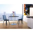 thumbnail image 5 of Compamia Ice Werzalit Square Patio Dining Table, 5 of 11