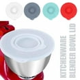 thumbnail image 7 of Silicone Mixing Bowl Lid for 6-7 Quart Bowl-Lift Stand Mixers, 9.72" Foldable Airtight Sealing Cover for KitchenAid Professional 600 & 7QT Models, Splash Guard & Dough Fermentation Lid, 7 of 7